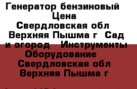 Генератор бензиновый SRGE 950 › Цена ­ 5 500 - Свердловская обл., Верхняя Пышма г. Сад и огород » Инструменты. Оборудование   . Свердловская обл.,Верхняя Пышма г.